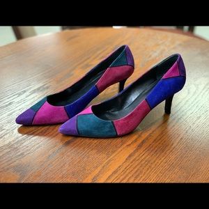 Color Block Heels